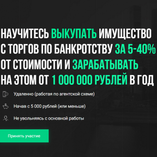 [Алексей Королев,Вячеслав Сараев (InWell)] Как покупать имущество должников за 5-40% от стоимости и зарабатывать на этом от 1млн. руб.