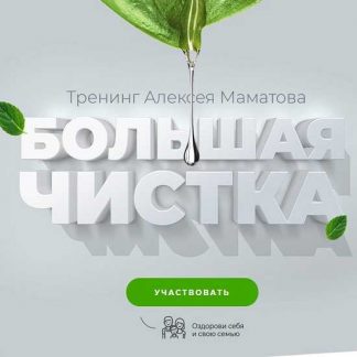 [Алексей Маматов] Тренинг Большая чистка
