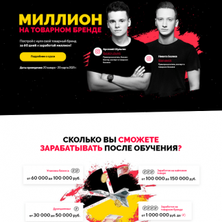 [Арсений Шульгин] Миллион на товарном бренде (2021)