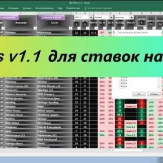 Bet-Plus v1.1 высокоточная программа для футбола