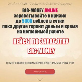 [BIG-MONEY] Кейсы по заработку (2019)