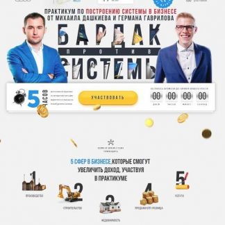 [Бизнес Молодость-Михаил Дашкиев, Германа Гаврилова] Бардак против системы (Выжимка курса) (2019)