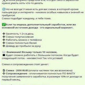 [Bull Board] Белая схема заработка за 2000 рублей (2019)