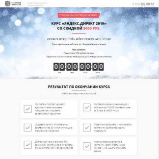 [Convert Monster] Яндекс.Директ 2019. Пакет Эксперт (2019)