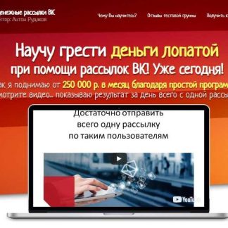 Денежные рассылки ВК. Настроил, отправил, получил $$$ скачать
