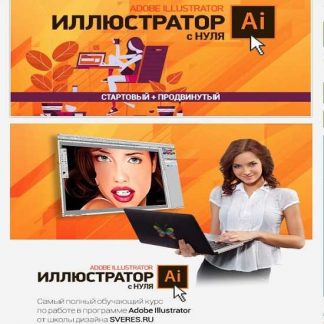 [Елена Панюкова] Иллюстратор с нуля (Стартовый + Продвинутый) (2019)