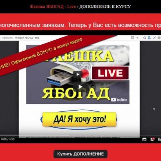 Флешка ЯБОГАД-Live- ДОПОЛНЕНИЕ К КУРСУ скачать