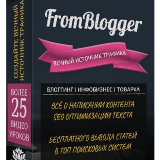 FromBlogger-Вечный Источник Трафика (2018) скачать