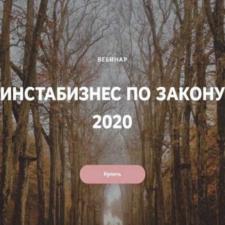 [Катерина Пимкина] Инстабизнес по закону 2020 (2019)