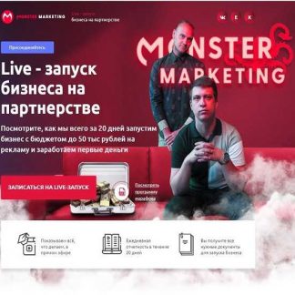 [Monster Marketing] Live - запуск бизнеса на партнерстве (Выжимка курса)