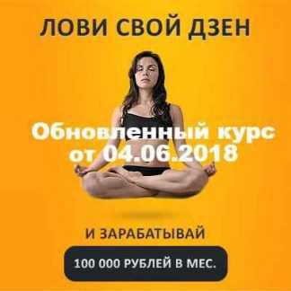 «Лови Дзен» ОБНОВЛЕННЫЙ Курс от 04.06.2018 скачать
