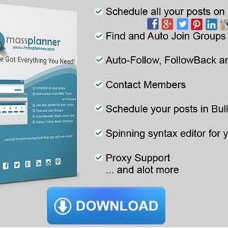 Massplanner 3.8.8.4 Latest virision work 100% Cracked (2019)