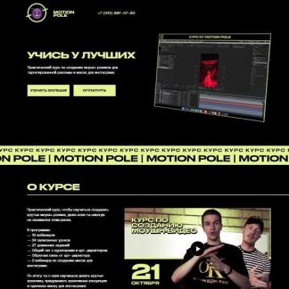 [Данила Чечуров] Практический курс по созданию моушн-роликов [Motion Pole] (2019)