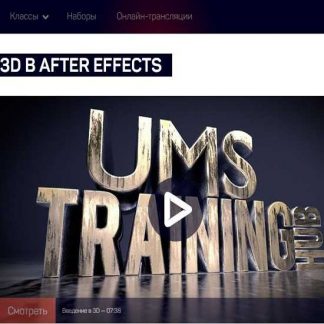 [Никита Чесноков] 3D в After Effects (2019)