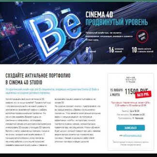 [Никита Чесноков] Cinema 4D. Продвинутый уровень (2019)