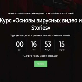 [misterr_alex] Основы вирусных видео и Stories (2019)