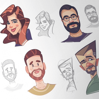 [Pixel] Персонажи в Adobe Illustrator (2020)