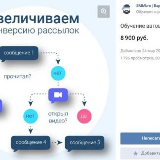 [SMMbro] Вариативные рассылки, автоворонки в VK скачать