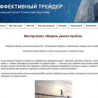 [Станислав Берхунов] Мастер-класс «Модель умного пробоя»