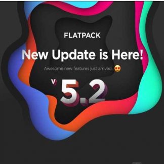 [ThemeForest] FLATPACK v5.2 - конструктор лендинг страниц (2019)