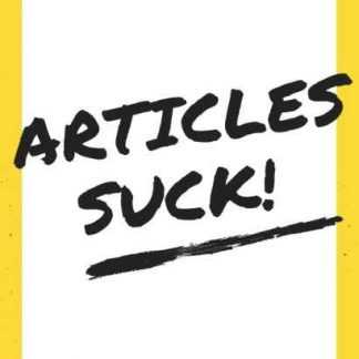 [Веня Пак] Articles Suck