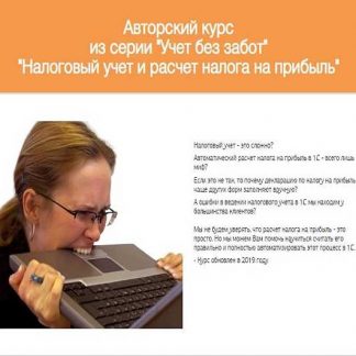 Видеокурс: Курс "Учет Без Забот в 1С". Налоговый учет и расчет налога на прибыль (2019)