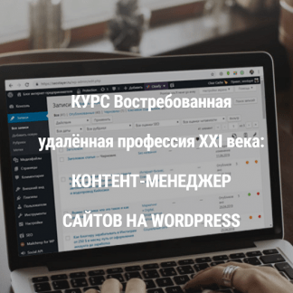 [Владимир Колосов] Профессия: контент-менеджер сайтов на WordPress (2021)