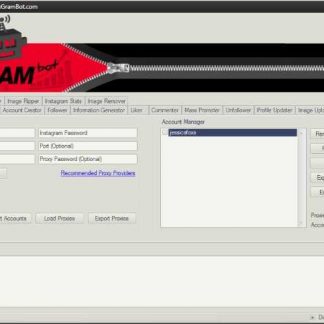 xGram 1.0.3.6-бот для создания и управления аккаунтами в Instagram