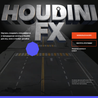 [XYZ School] [Олег Болдырев] Курс Houdini FX (2021)