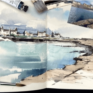 [Михаил Соловьев] Курс по зарисовкам: Как рисовать по своим фото (2022) [Арт Причал]