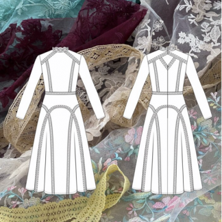 [Шитье][La forme] Мастер-класс по пошиву Платья 0457 из кружева (2021)