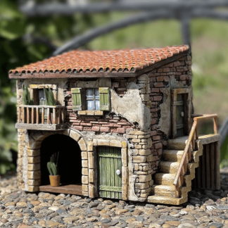 [Декор][Елена Раевская] Мастер-класс 015 "Старый дворик" (2022)