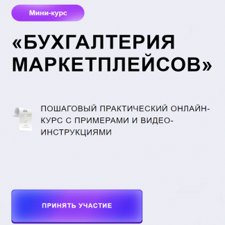 [Яна Васильева] Мини-курс "Бухгалтерия маркетплейсов" (2022)