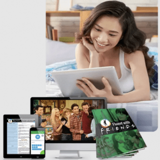 [RealLife English] Английский по сериалу «Друзья» - Fluent With Friends (2022) [Ethan] [Complete]