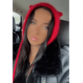 [Вероника Еленич] Чепчик "Котик" (2022) [grenka87knit]