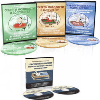 [Неоглори] Секреты молодости и долголетия. Как получить мгновенный эффект от китайского самомассажа