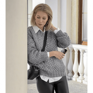 [wool.style][Екатерина Степанова] Джемпер "Air" (2022)