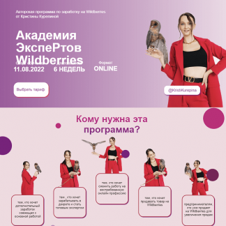 [Кристина Курепина] Академия экспертов Wildberries (тариф "Премиум")