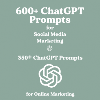 [Alex Ruskman] 350+ уникальных подсказок ChatGPT для онлайн-маркетинга + 600+ подсказок ChatGPT для маркетинга в социальных сетях (2023)