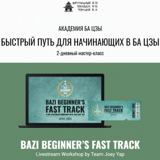 [Joey Yap Academy] Быстрый путь для начинающих в Ба Цзы (2023)