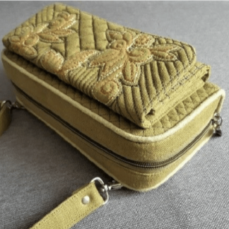 [Шитье][Татьяна. Сумочных дел Мастер] Сумка-кошелек с карманом для телефона (2023)