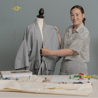 [Шитье][Domestika][Alisa Menkhaus] Японская одежда с орнаментом (2023) [Fashion Design: Japanese-Inspired Patterns]