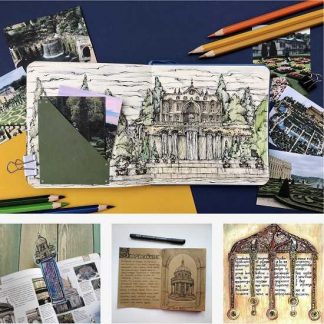 [hurlyburlyschool] Барокко. 7 блок из курса "Первые шаги в историю искусств. Скетчбук" (2023)