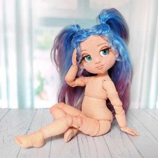 [Леся Медведева] Шарнирная кукла Кирочка (2023)