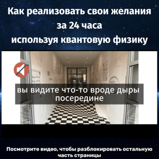 [Джером Боск] Как реализовать свои желания за 24 часа используя квантовую физику (2023)