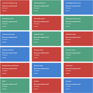 [Physiotherapist] 18 комплексов упражнений (2023)