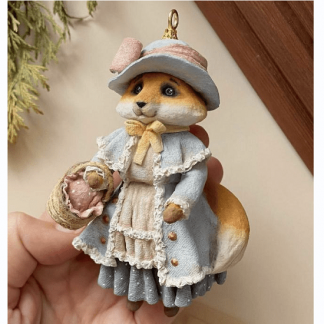 [Ватная игрушка][cotton_toys_st] Лисичка (2023)