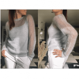 [Вязание] Джемпер "Паутинка BASE" [vera_knits]