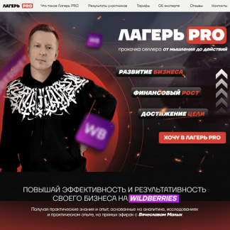 [Вячеслав Малых] Лагерь PRO Рекламы 3.0 (2023) [тариф "Селлер"]