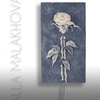 [Алла Малахова] Нуно-скульптура. Роза и луговые сотоварищи (2024)